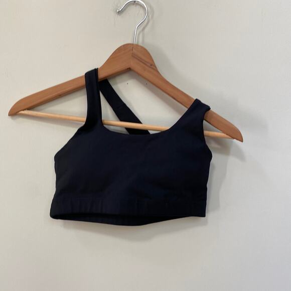 Affitnity One Shoulder Black Sports Bra Size Small - Picture 2 of 5